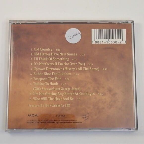 Mark Chesnutt CD 1992 Longnecks & Short Stories Vintage CD - Picture 2 of 9